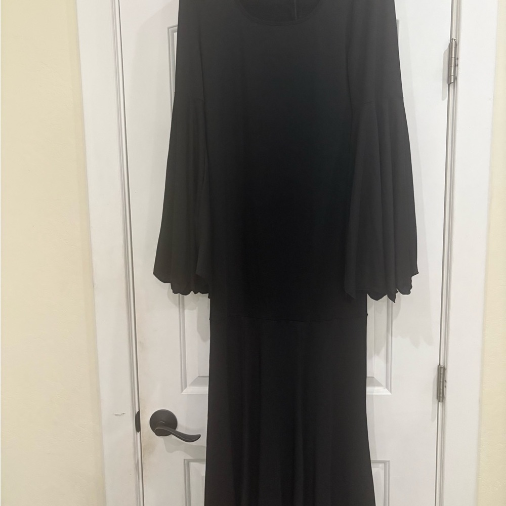 Elegant Black Women's Dress Morticia Addams or vampire costume